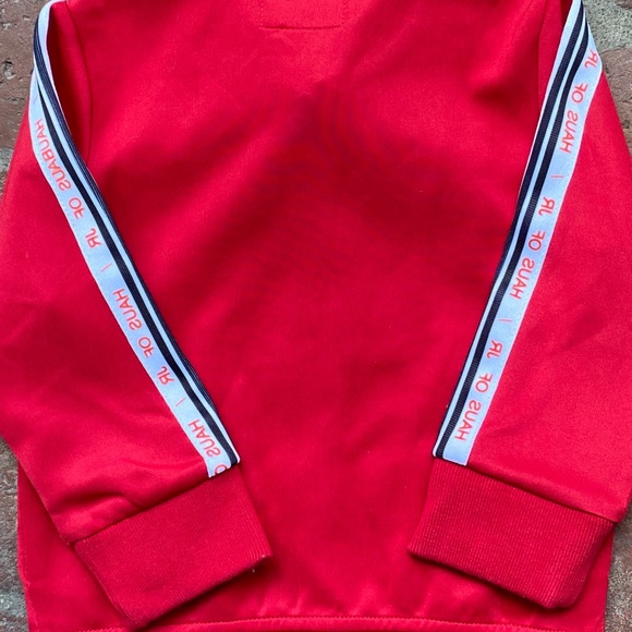 Haus of Jr Laurent Red Track Jacket Sz 1-2T NWT - Picture 6 of 14